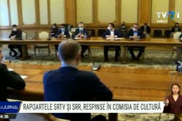 Comisiile pentru Cultură din Parlament au respins rapoartele de activitate ale TVR și ale Radioului public pe 2017, 2018 și 2019