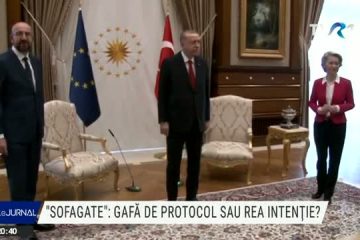 “Sofagate”: Gafă de protocol sau rea intenție la vizita Ursulei von der Leyen la Ankara?