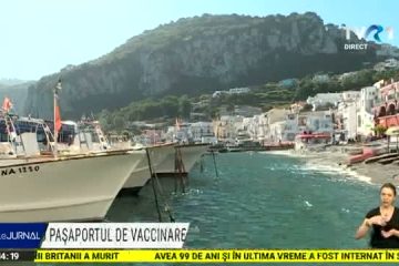 Italia a anunțat că va primi turişti în această vară pe baza pașaportului de vaccinare anti-COVID
