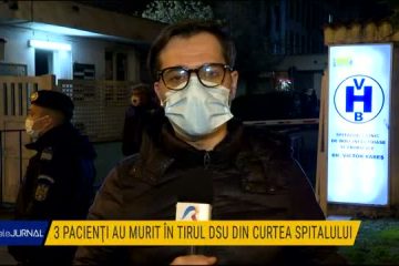 Trei pacienți au murit în tirul ATI COVID de la spitalul Victor Babeș din Capitală, după ce s-au oprit toate ventilatoarele instalației de oxigen. Filmul evenimentelor