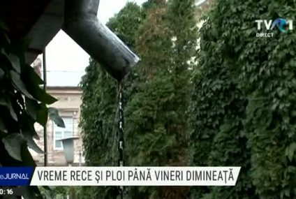 Vreme rece și ploi până vineri dimineață. De Paște temperaturile vor fi mai scăzute decât normalul perioadei