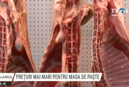 Prețuri mai mari pentru masa de Paște din cauza secetei şi a costurilor de producţie