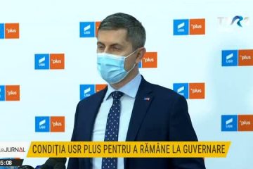 Dan Barna: Din acest moment, premierul Florin Cîțu nu mai are susținerea alianței USR-PLUS. Cerem o întâlnire de urgență a coaliției pentru a discuta retragerea încrederii premierului