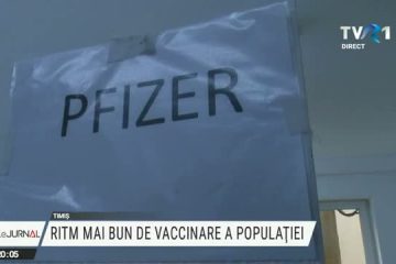 Ritmul de vaccinare pe zi e în creștere în multe centre din țară. România ocupă în continuare locul patru în UE