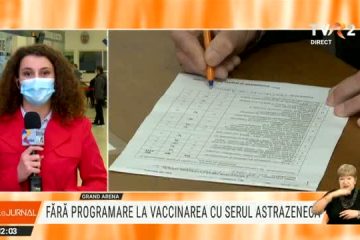 Vaccinarea cu Astra Zeneca se poate face fără programare de astăzi, dar oamenii nu par nerăbdători să se imunizeze cu acest ser