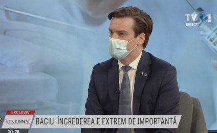 Secretarul de stat Andrei Baciu, la Tema Zilei: Toate vaccinurile pe care le avem sunt sigure, eficiente, aprobate de autoritățile de la Bruxelles