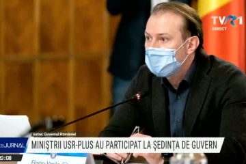 Miniștrii USR-PLUS au participat la ședința de guvern. Decizia alianței rămâne cea de miercuri: Coaliția nu mai poate continua cu Florin Cîțu premier