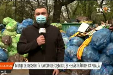 Administrația Lacuri, Parcuri și Agrement București, vinovată de munți de gunoaie din Cișmigiu și Herăstrău