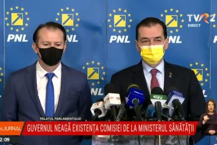 Ludovic Orban: Premierul beneficiază de susținere totală. Noi nu ne jucăm cu România. ‘Criză în coaliție’ e poate prea mult spus, e o reacție emoțională. Cîțu: Așteptăm un ministru competent la M. Sănătății