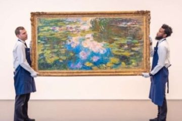 Un tablou cu nuferi realizat de Claude Monet ar putea fi vândut la licitaţie cu 40 de milioane de dolari