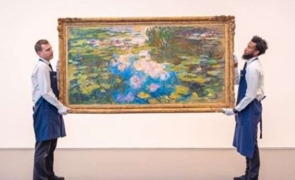 Un tablou cu nuferi realizat de Claude Monet ar putea fi vândut la licitaţie cu 40 de milioane de dolari