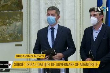 Ședința coaliției de guvernare s-a terminat fără o concluzie, PNL și USR-PLUS nu au ajuns la un consens. Discuțiile se reiau marți