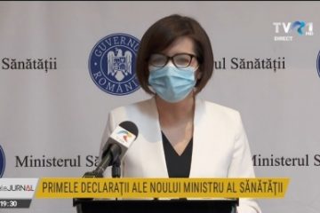 Noul ministru al Sănătății, Ioana Mihăilă, susține o conferință de presă. LIVE pe TVR1