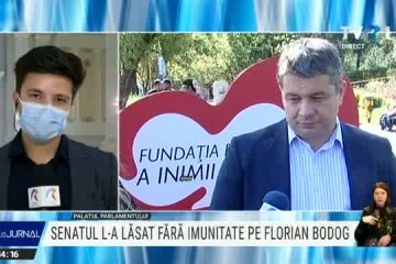 Fostul ministru al Sănătăţii, senatorul Florian Bodog, a rămas fără imunitate. Senatul a votat pentru începerea urmăririi penale de către DNA