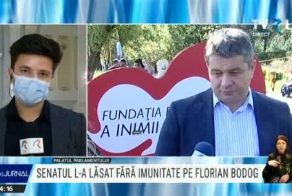 Fostul ministru al Sănătăţii, senatorul Florian Bodog, a rămas fără imunitate. Senatul a votat pentru începerea urmăririi penale de către DNA