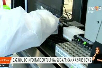 Al cincilea caz de infectare cu tulpină sud-africană a coronavirusului