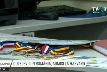 „Felicitări! Ai fost admis la Harvard. Suntem foarte bucuroși. Am găsit în tine calitățile pe care Harvard le caută.” Gabriel Darius Mardaru, admis la prestigioasa universitate