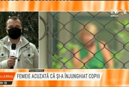 Cluj: Mamă cercetată pentru tentativă de omor după ce și-a înjunghiat copiii