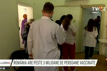 România a trecut de 3 milioane de persoane vaccinate împotriva COVID. În ultimele 24 de ore au fost efectuate peste 77 de mii de imunizări. Cel mai mic număr de noi infectări de la jumătatea lui februarie încoace