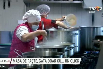 Masa de Paște, gata doar cu un click. Românii preferă să comande online mâncărurile tradiționale