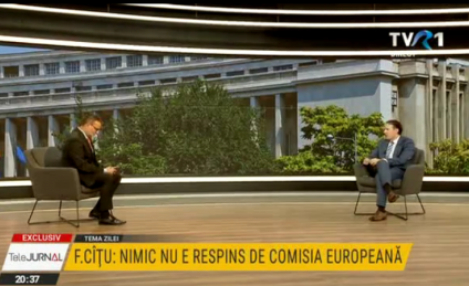 Florin Cîțu: Eu cred că dacă noi mergem cu un proiect de irigații care respectă condițiile Comisiei Europene, CE n-o să spună nimic. Dacă merg la Bruxelles cu ministrul Ghinea, prezentăm prioritățile României