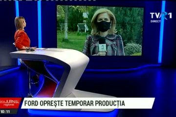 Craiova: Ford a oprit temporar producția. O parte dintre angajați, trimiși în șomaj tehnic