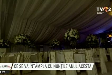 Ce se va întâmpla cu nunțile anul acesta? Asociațiile din industria organizării de evenimente le cer autorităților să se așeze la masa negocierilor. Propunere: Test PCR sau sau rapid făcut într-o zonă de triaj din locație