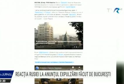 Serghei Lavrov după anunțul expulzării adjunctului atașatului militar rus de la București: Românii au spus că acest lucru nu are nicio legătură cu poziția Uniunii Europene. Am fost chiar surprins