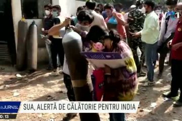 Pandemia în lume: SUA – alertă de călătorie pentru India, Turcia intră în carantină 17 zile. Parlamentul European, undă verde pentru certificatul COVID