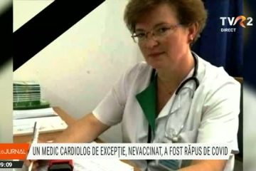 Șefa secției de Cardiologie 1 de la Spitalul Județean din Sibiu a murit răpusă de coronavirus. Medicul nu se vaccinase