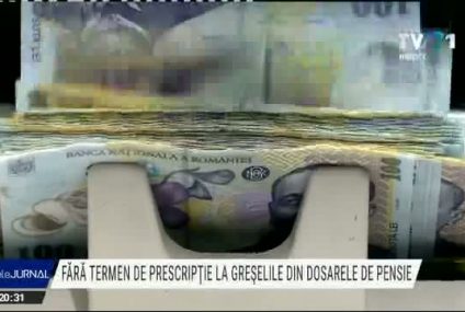 Persoanele cărora li s-a calculat greşit pensia pot primi banii înapoi, indiferent de perioadă. A fost eliminat termenul de prescripție