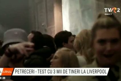 Petreceri uriașe în Liverpool pentru testarea reluării vieții de dinainte de pandemie