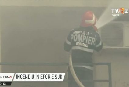 Incendiu la o pensiune din Eforie Sud. În imobil nu erau turiști