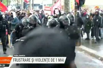 Proteste violente de 1 Mai, în Franța, Germania și Turcia