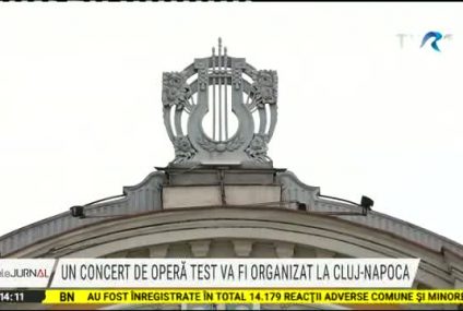 Cluj-Napoca: Va fi organizat un concert de operă-test, în interiorul Operei Române