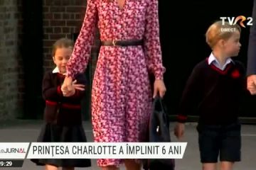 Prinţesa Charlotte a Marii Britanii împlineşte vârsta de 6 ani