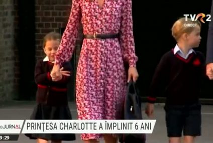 Prinţesa Charlotte a Marii Britanii împlineşte vârsta de 6 ani