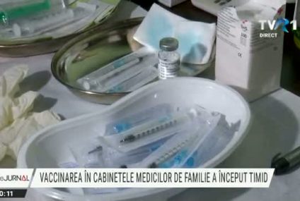 Vaccinarera anti Covid în cabinetele medicilor de familie a început timid