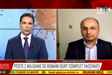 Medicul pneumolog Tudor Toma: Putem să imunizăm 200 de persoane peste 80 de ani pentru a salva o viață, dar trebuie să imunizăm peste 5 mii de persoane peste 50 de ani pentru a salva o viață