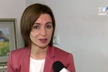 Preşedintele Republicii Moldova, Maia Sandu, la Telejurnalul TVR 1, astăzi, de la ora 20:00