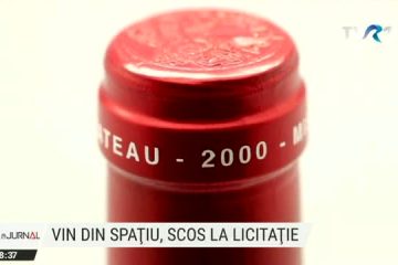 Vin roșu plimbat prin spațiul cosmic, scos la licitație. Totul după un experiment menit să stabilească felul în care vinul se comportă în condiții de gravitație zero