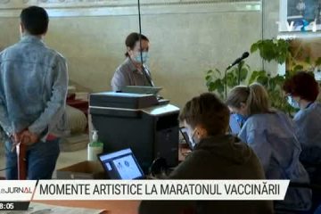 Concerte la maratonul de vaccinare din București. Violonistul Alexandru Tomescu, artiștii Teatrului Naţional de Operetă „Ion Dacian” şi Filarmonica „George Enescu”, printre invitați