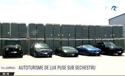 Autoturisme de lux cumpărate cu bani de pe carduri clonate la Miami, puse sub sechestru de procurorii DIICOT