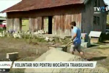 Se caută voluntari pentru Mocănița Transilvaniei! Lucrări de pregătire la gara din Teaca, Bistrița-Năsăud