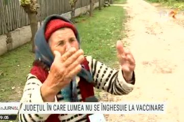 „Dacă sunt sănătos, de ce să mă vaccinez?” Giurgiu, județul unde centrele de vaccinare sunt mai tot timpul goale