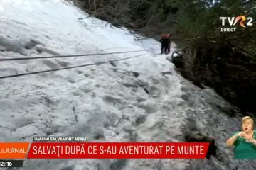 Salvați după ce s-au aventurat pe munte