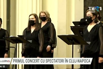 CLUJ NAPOCA | Concert cu public, ca înainte de pandemie. Artiștii Filarmonicii de Stat Transilvania au cântat din nou în fața spectatorilor,  după o jumătate de an de pauză