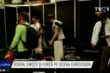 EUROVISION 2021 | Roxen a avut prima repetiție pe scena de la Rotterdam