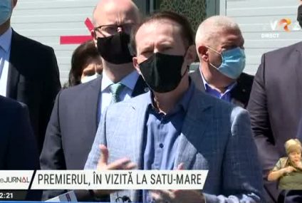 Premierul Florin Cîţu și ministrul de Interne au vizitat lucrările variantei ocolitoare a municipiului Satu Mare. Cîțu: Vă garantez că nu se va mai lucra așa