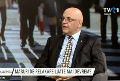 Raed Arafat, la TVR: Situația este sub control, a scăzut și numărul persoanelor la ATI, dar pandemia nu s-a terminat. Măsurile de relaxare sunt corelate cu țintele de vaccinare și cu situația epidemiologică